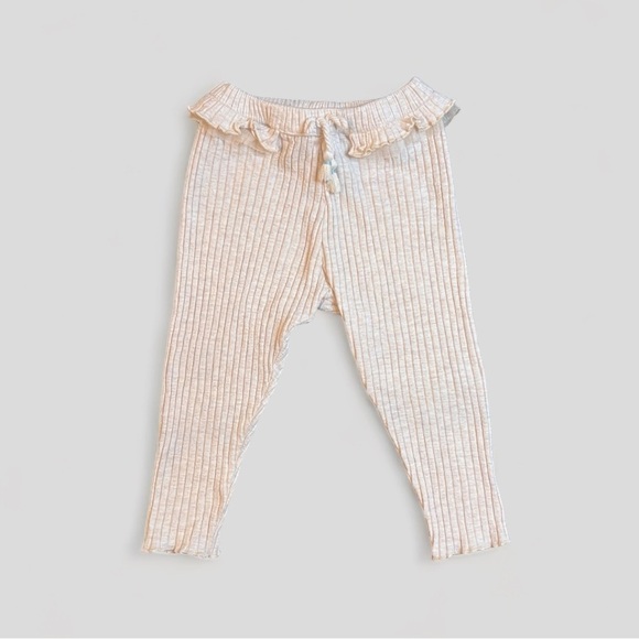 Zara & Owlivia Girls Leggings & Jogger Bundle of 4 Pants 12–18M – Organic Cotton - Picture 3 of 9